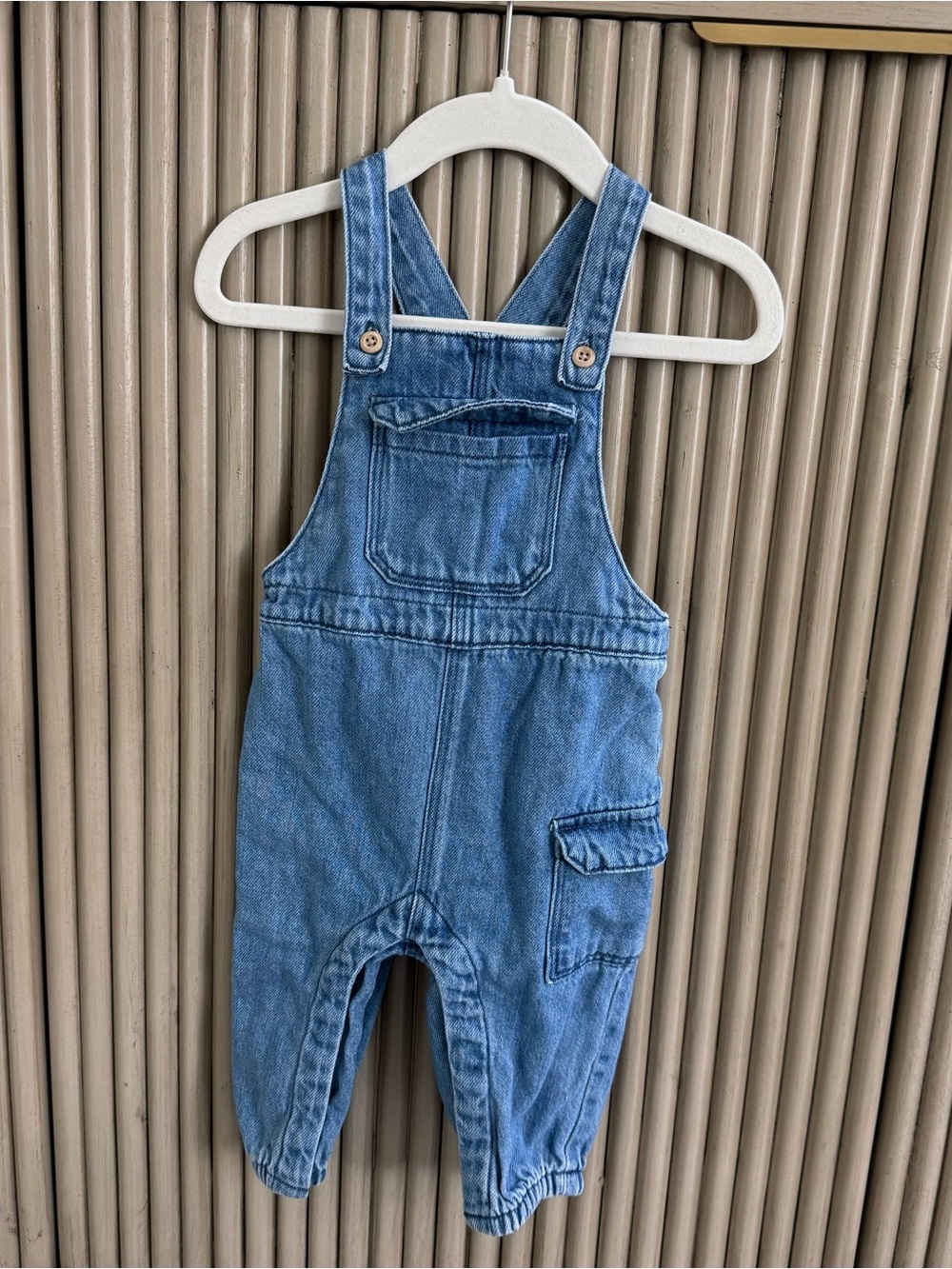 Zara Kids Light Blue Overalls